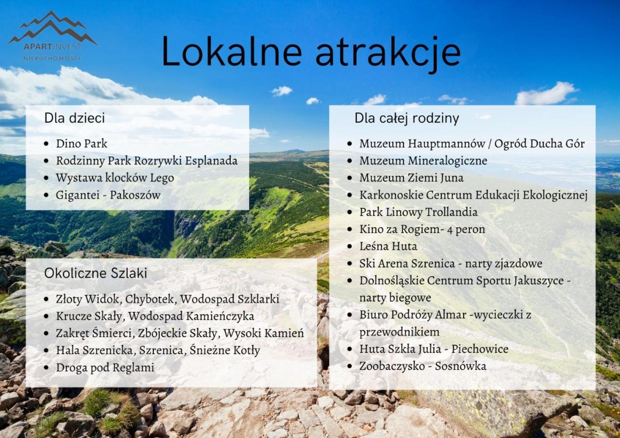 Apart Invest Szklarska 800 A2 Szklarska Poręba Esterno foto